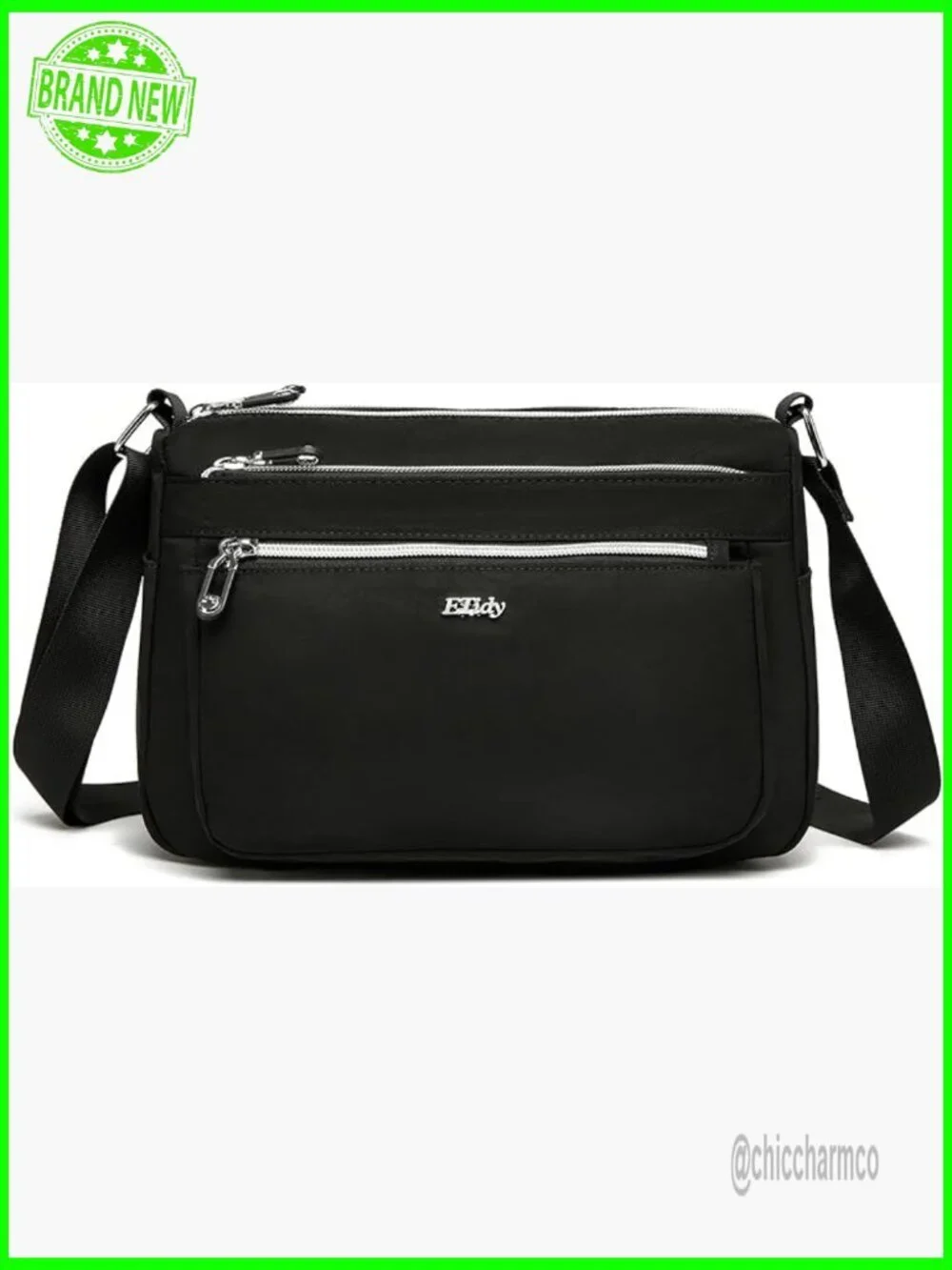 Waterproof Nylon Crossbody Hobo Bag Lightweight Casual Shoulder Purse